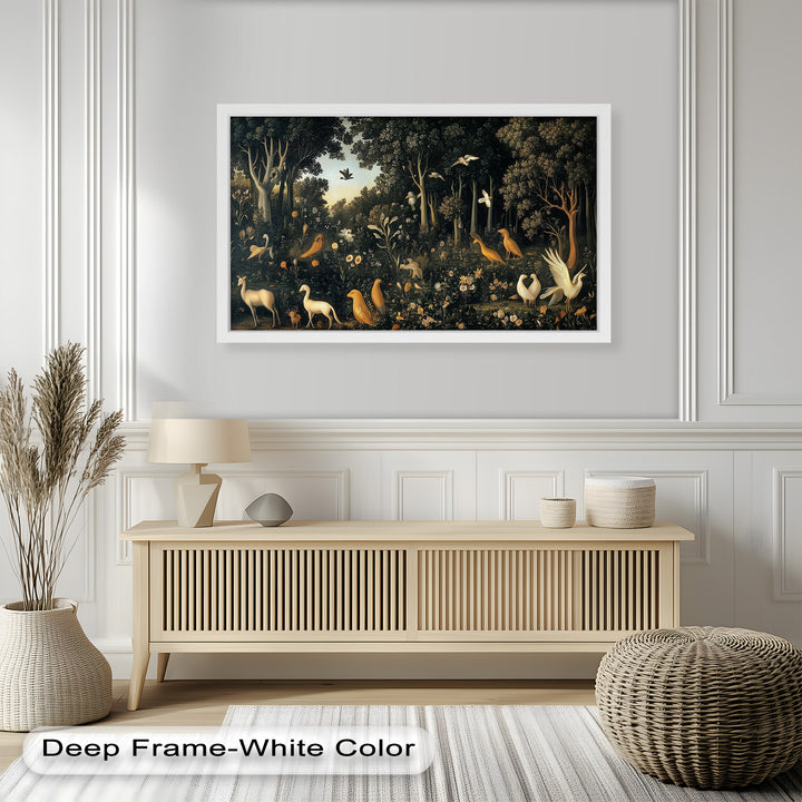 Garden of Grace – Birds Oil Painting