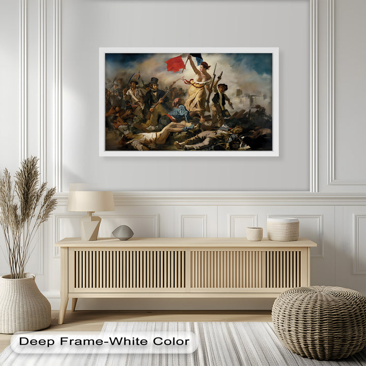 Liberty Leading the People – Classicism Oil Painting