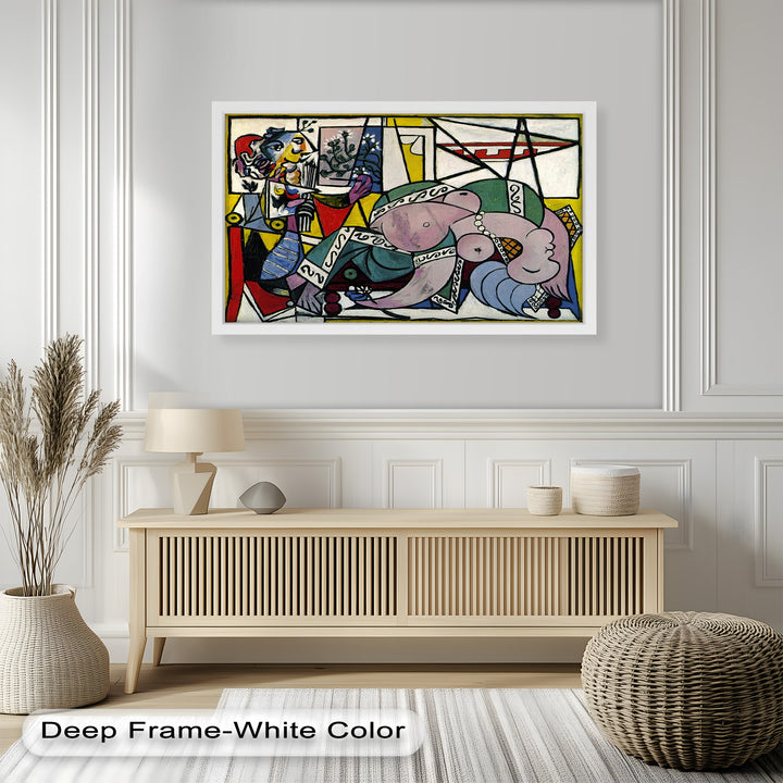 Reclining Muse – Cubist Expression of Sensuality Picasso Oil Painting