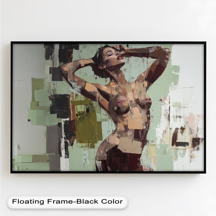 Sensual Geometry – Contemporary Female Nude Oil Painting