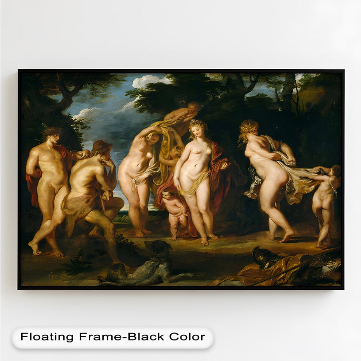 The Judgment of Paris – Mythological Renaissance Oil Painting