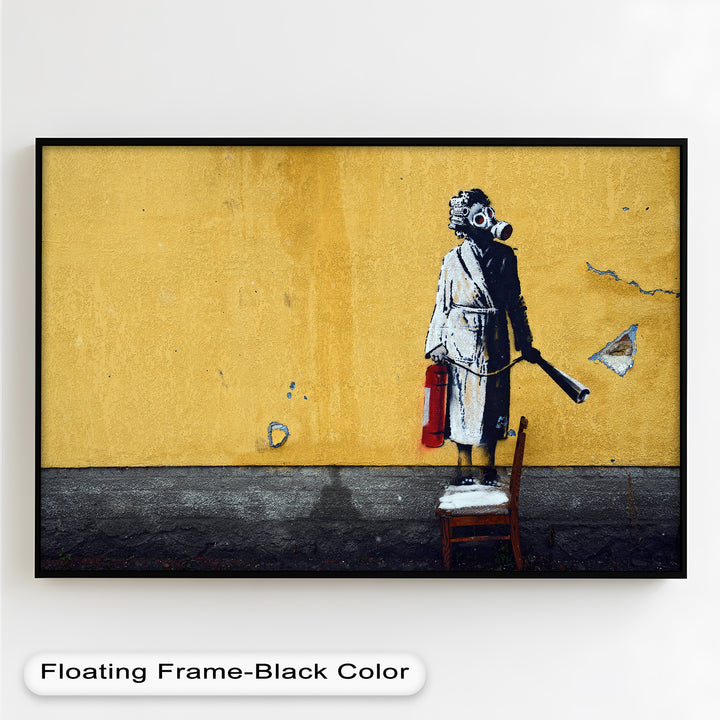 Domestic Rebellion – Banksy Oil Painting