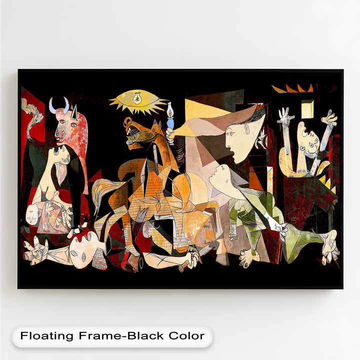 The Cry of Chaos – War and Anguish in Picasso Oil Painting