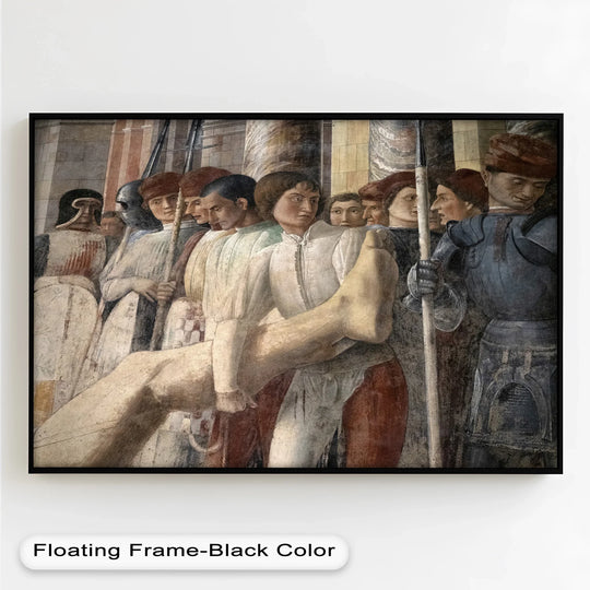 Renaissance oil painting, known for its exquisite pigment quality and textural brushstrokes, presents a rich display of oil painting home decor.