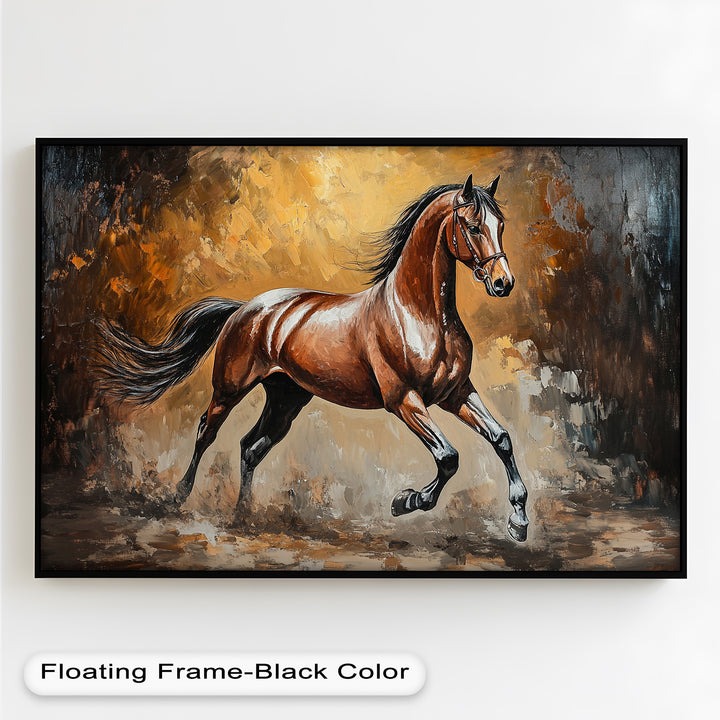 Majestic Horse – Modern Oil Painting