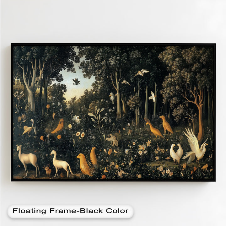 Garden of Grace – Birds Oil Painting