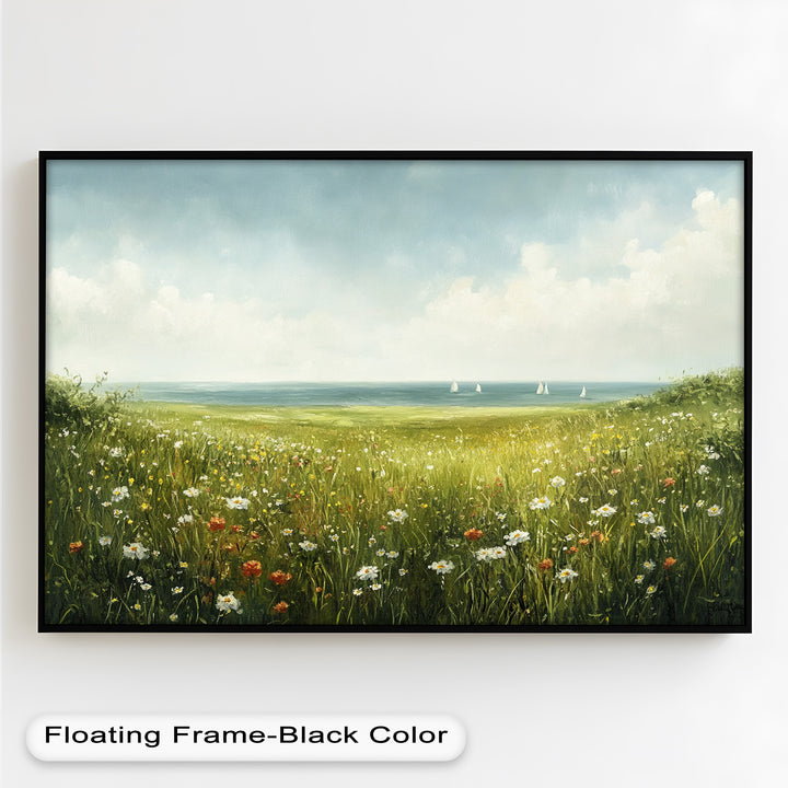 Moody Country Landscape – Serene Oil Painting