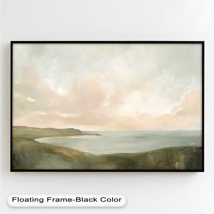 Sunset Oil Painting – Seascape Wall Art