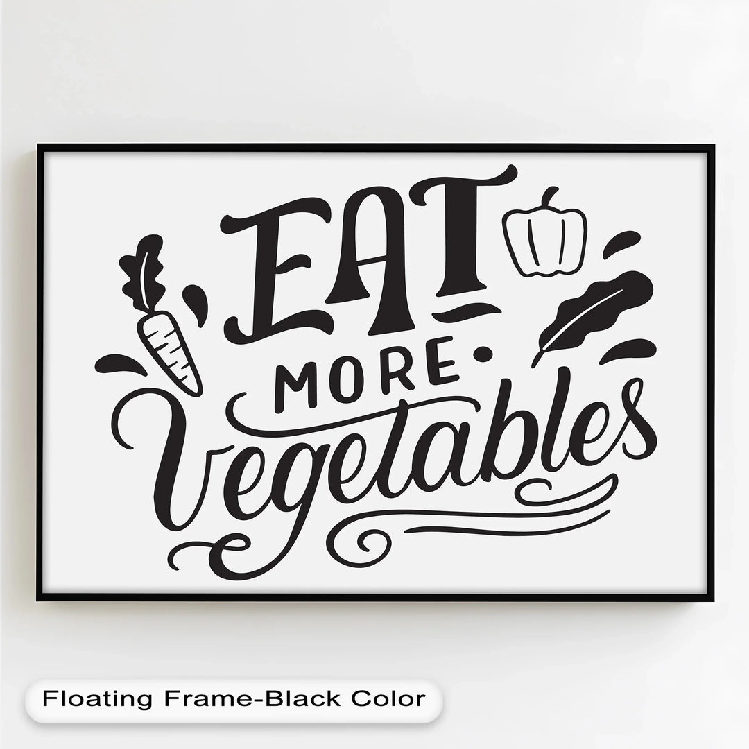 Eat More Vegetables – Modern Oil Paintings - MyPhotoStation