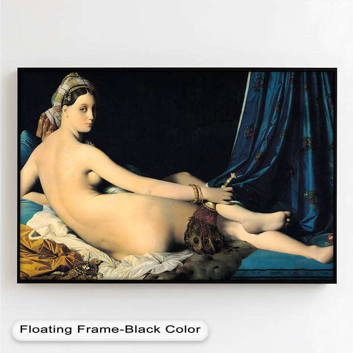 La Grande Odalisque – Exotische Eleganz Historisches Ölgemälde