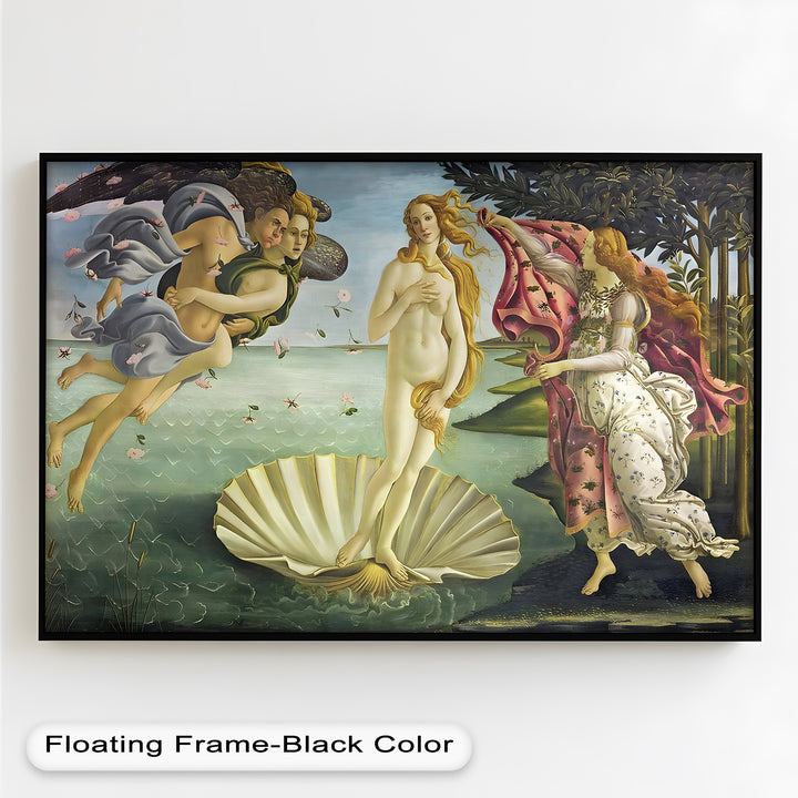 The Birth of Venus – Renaissance Nude Oil Painting