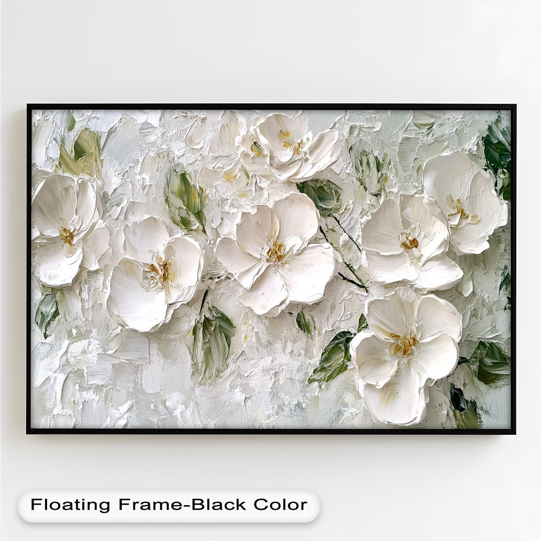 White Flower – Botanical Oil Paintings