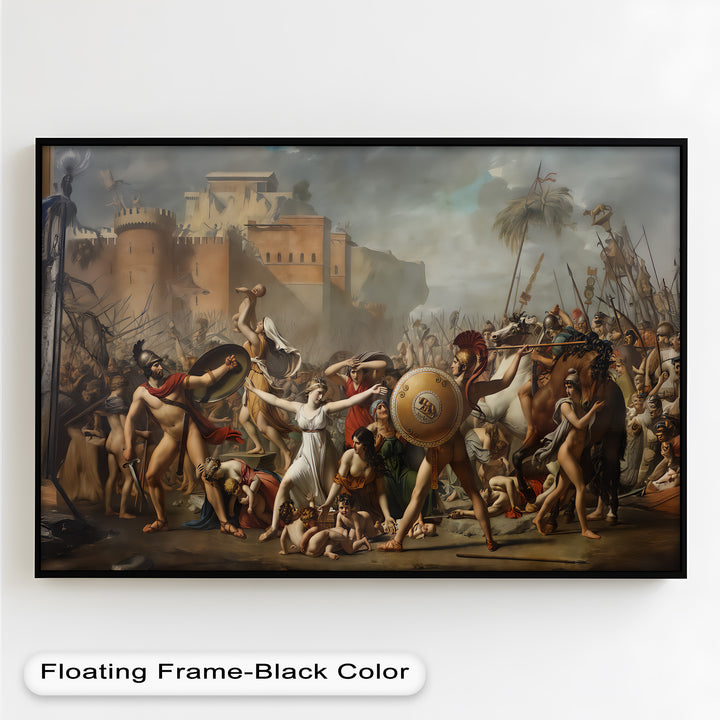 The Sabine Women Intervene – Classicism Oil Painting