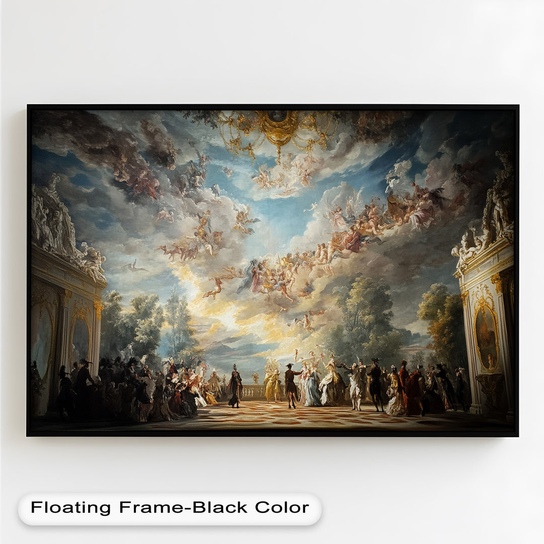 Baroque Heaven – Grand Ballroom Oil Painting