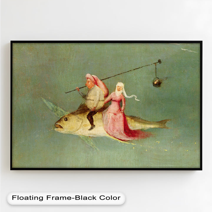 Riders of the Surreal Sea – Renaissance Oil Painting
