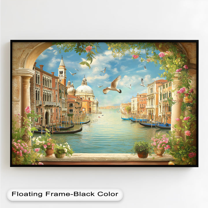 Venice Seaside – Stunning Italian Oil Painting