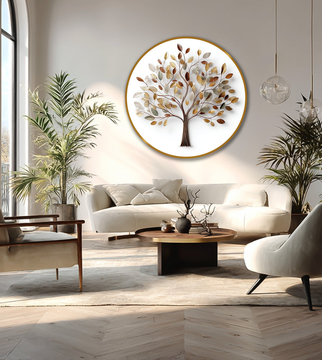 contemporary tree oil painting