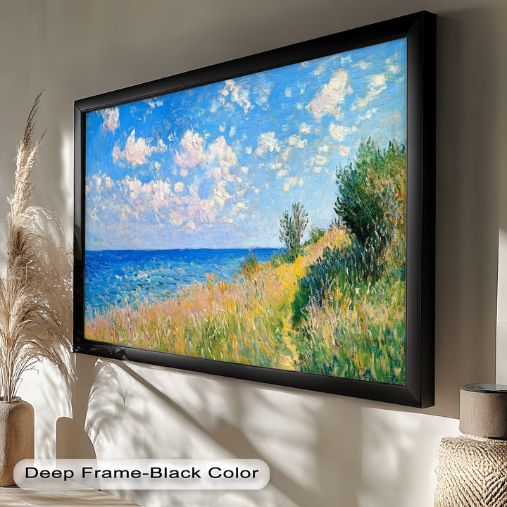 Seaside Landscape Impressionist - Modern Oil Painting