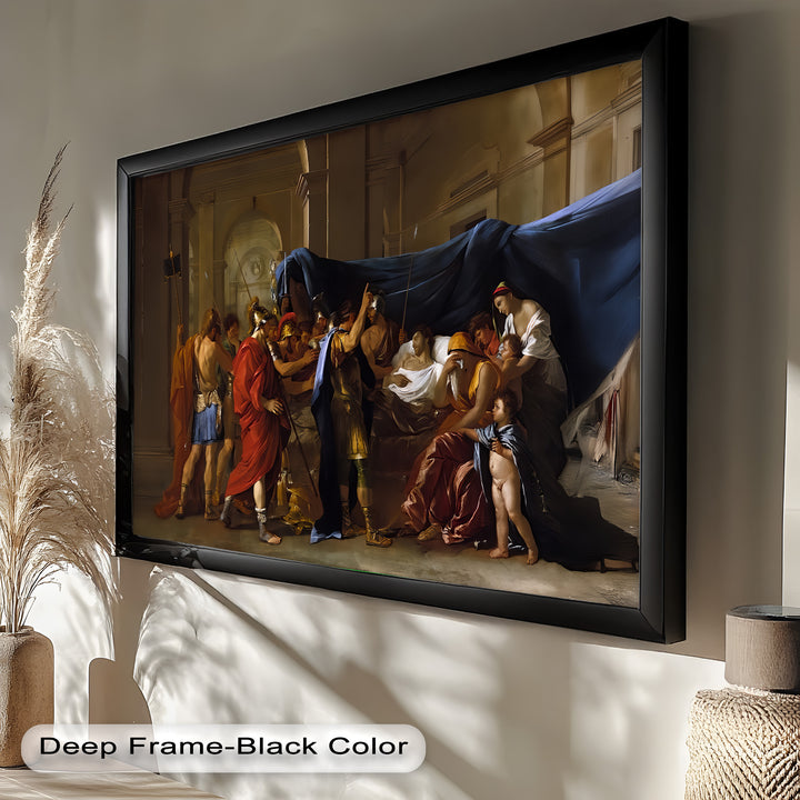 Farewell to the Hero – Classicism Oil Painting