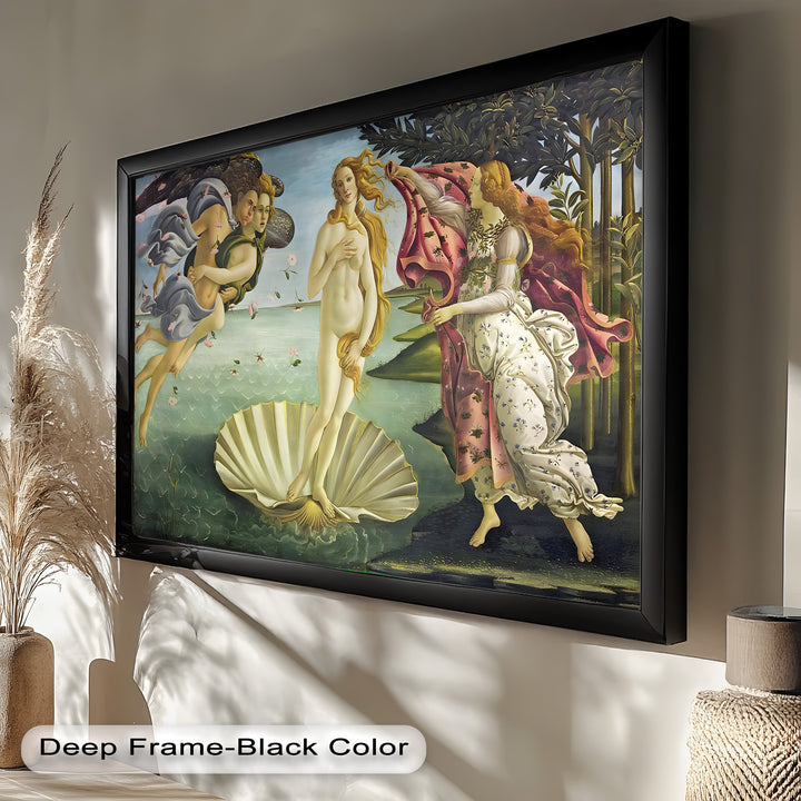 The Birth of Venus – Renaissance Nude Oil Painting