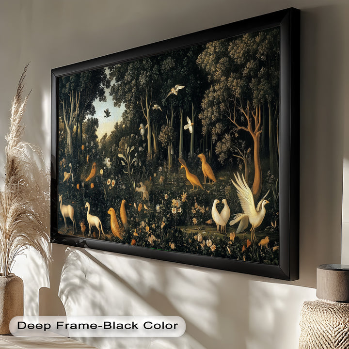 Garden of Grace – Birds Oil Painting