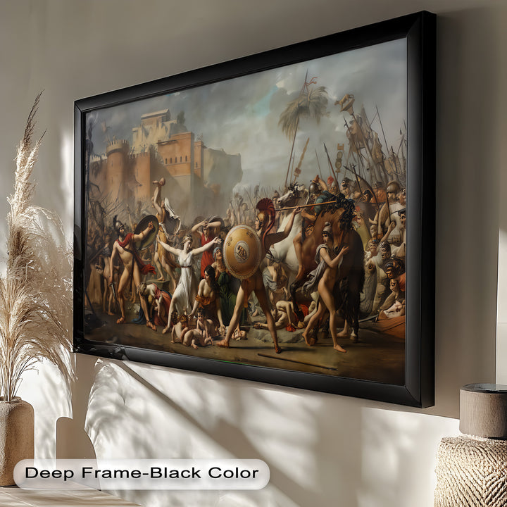 The Sabine Women Intervene – Classicism Oil Painting