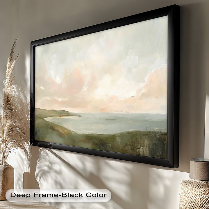 Sunset Oil Painting – Seascape Wall Art