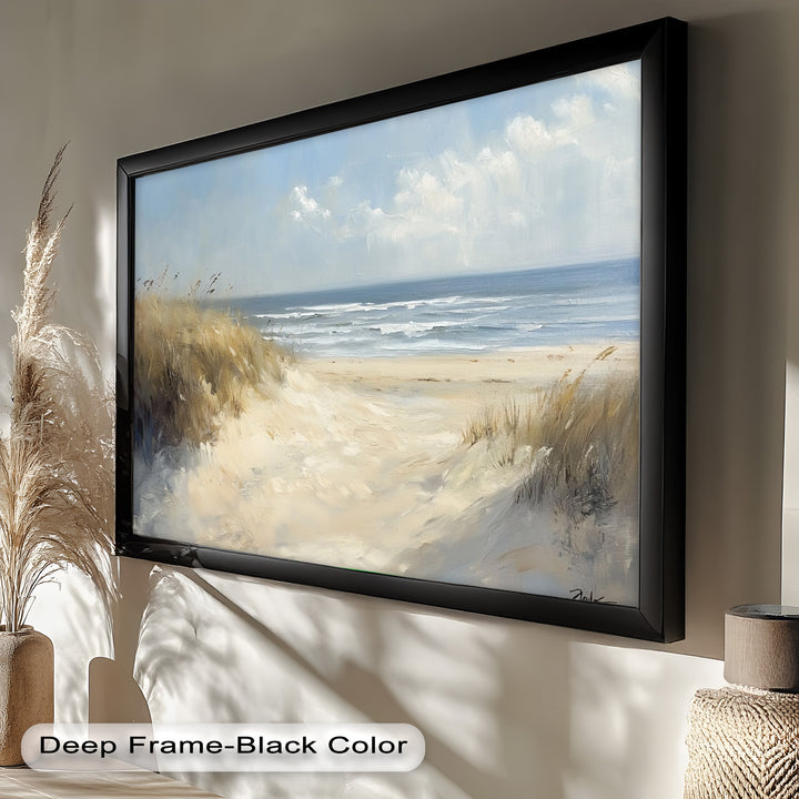 Coastal Breeze – Beach Oil Painting