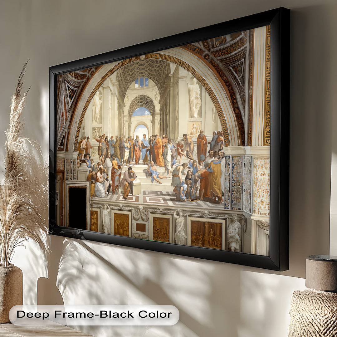 Harmony of Thought – Classicism Oil Painting