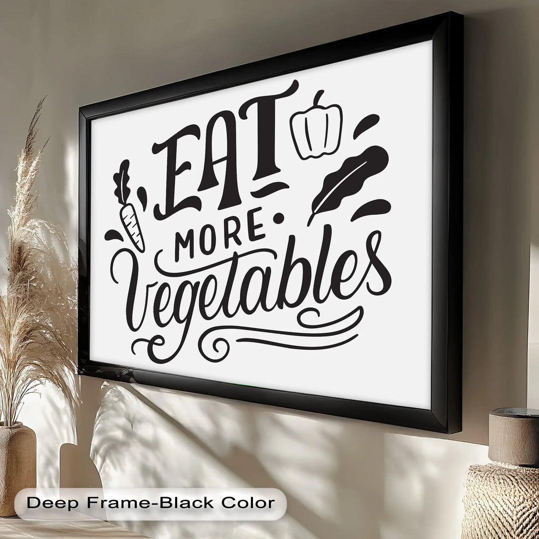 Eat More Vegetables – Modern Oil Paintings - MyPhotoStation