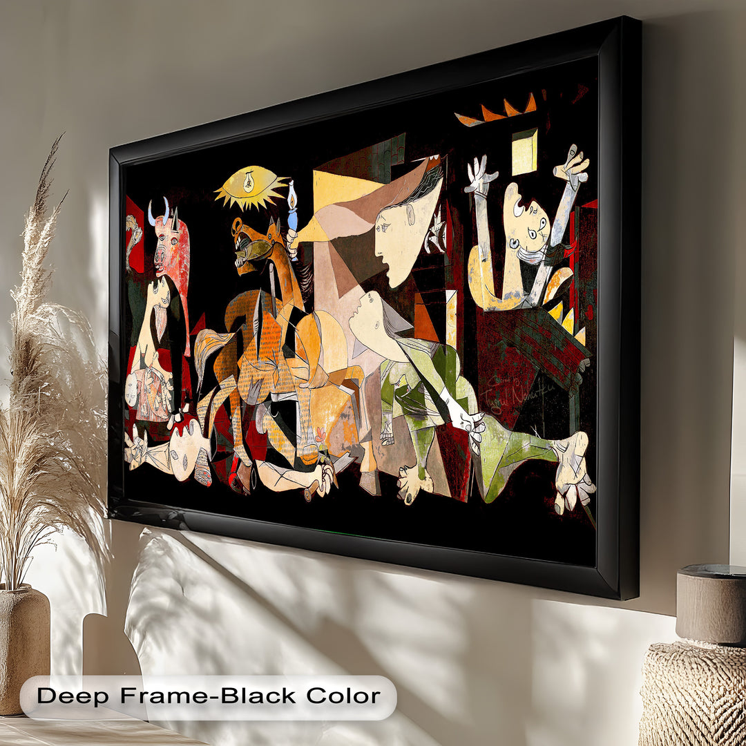 The Cry of Chaos – War and Anguish in Picasso Oil Painting