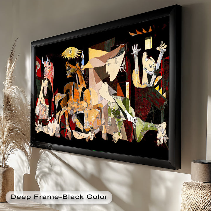 The Cry of Chaos – War and Anguish in Picasso Oil Painting