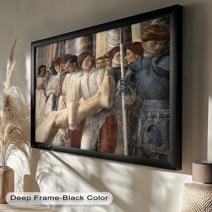 The Bearing of the Martyr – Renaissance Picasso Oil Painting