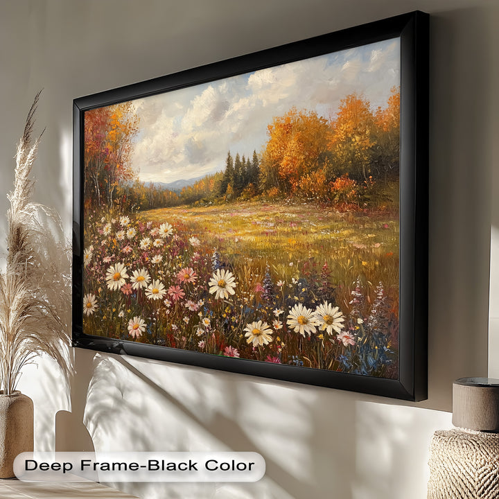 Meadow Bliss – Wildflower Oil Painting