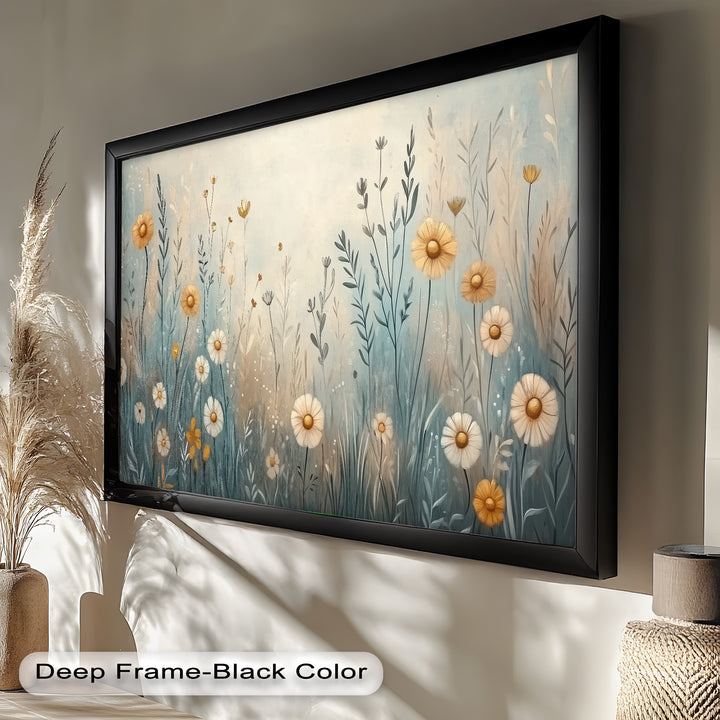 Wildflower Whimsy – Floral Oil Painting