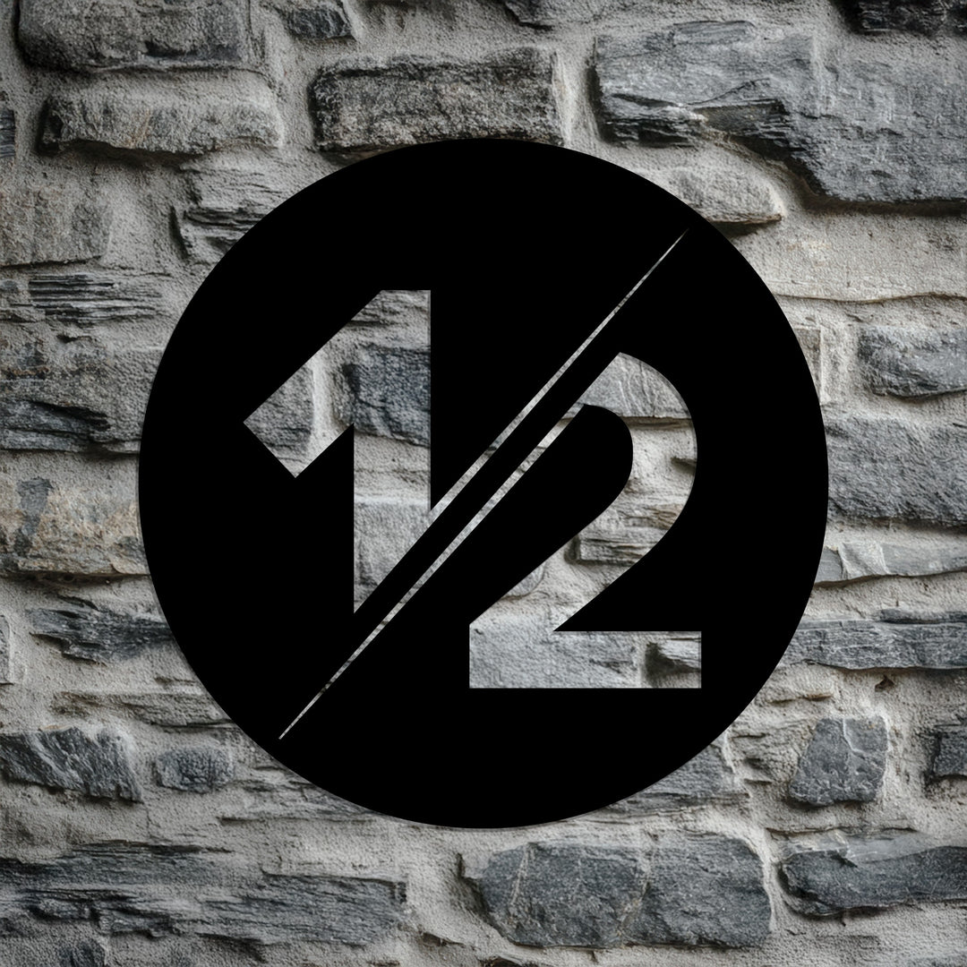 زهرة القمر – القمر وزهرة اللوتس فن جداري معدني