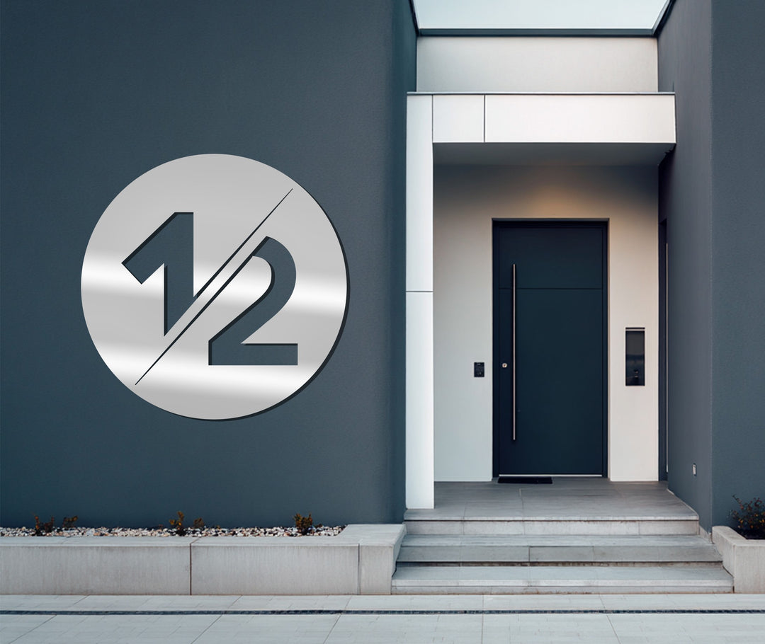 زهرة القمر – القمر وزهرة اللوتس فن جداري معدني