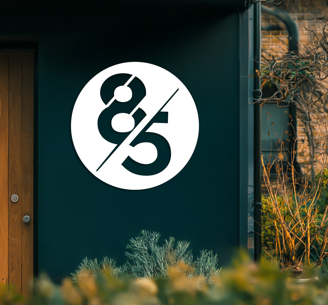 Flor Lunar – Luna y Flor de Loto Decoración De Pared Metal