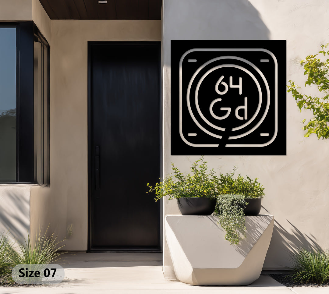 Mondblüte – Mond und Lotusblume Metall Wandbilder