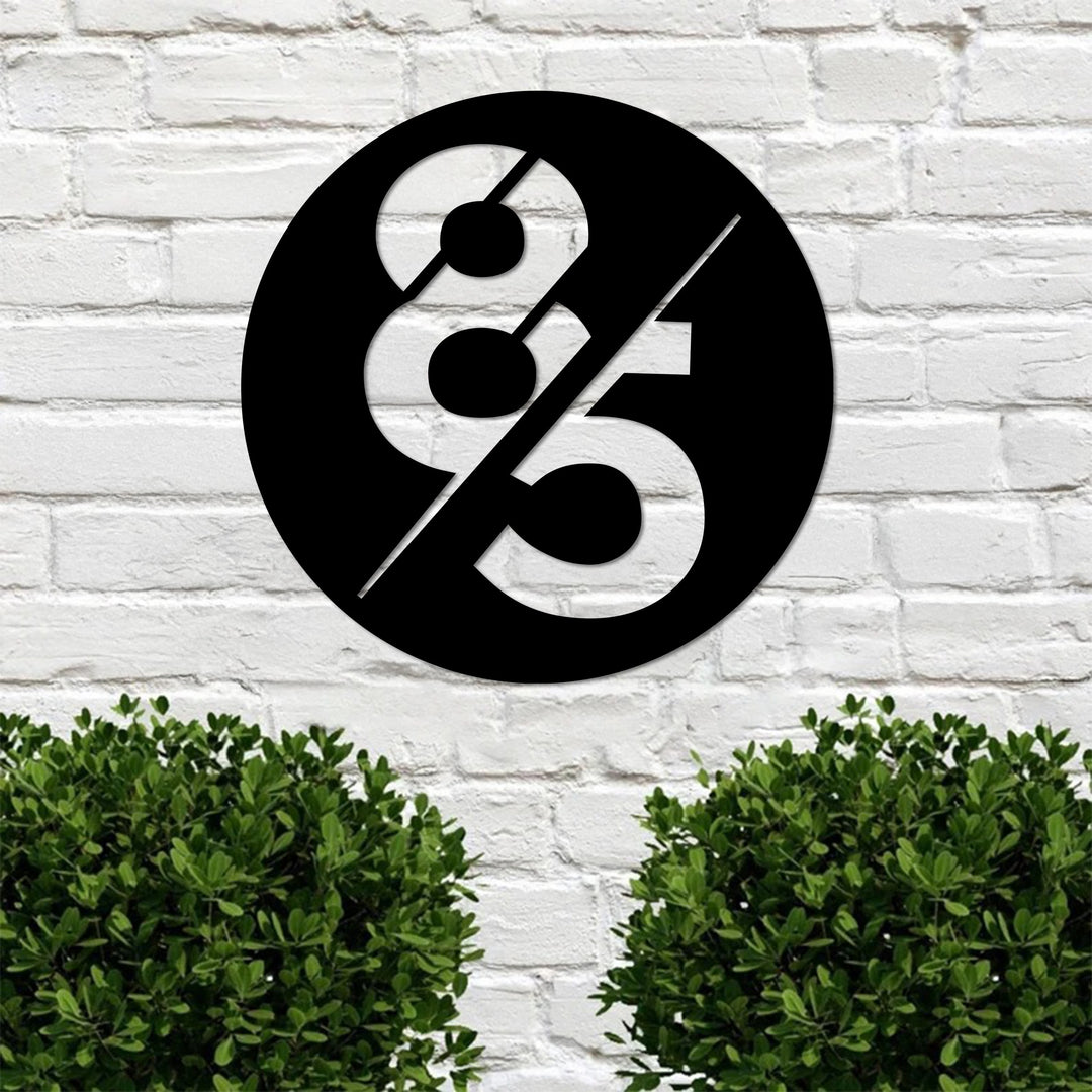 Flor Lunar – Luna y Flor de Loto Decoración De Pared Metal