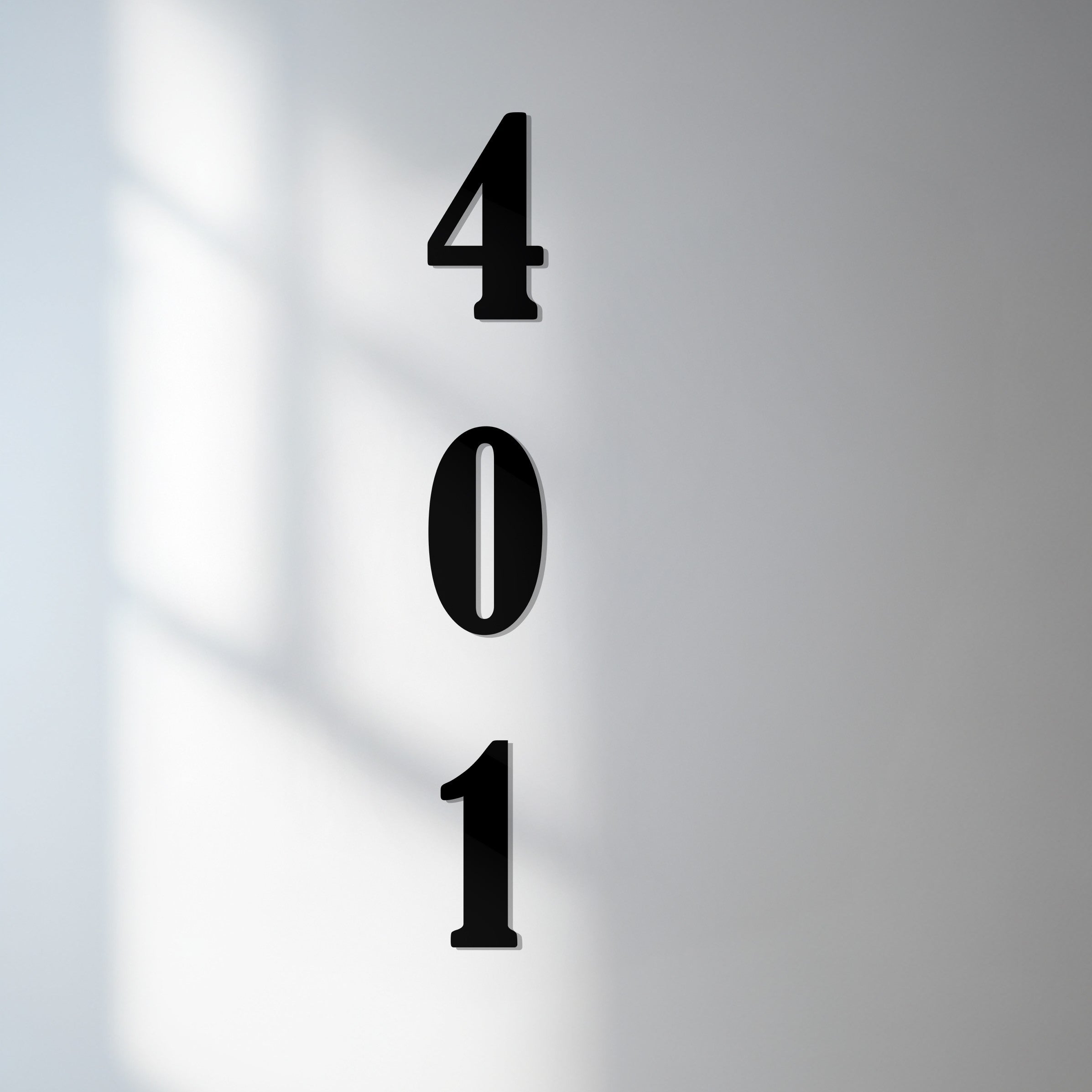 Display Address Vertical Metal House Numbers Modern Address Display – MyPhotoStation
