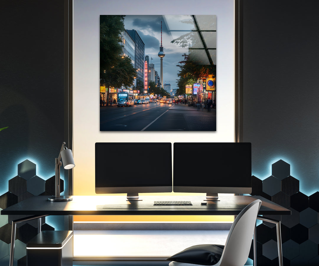 Large landscape wall art perfect for creating a focal point in any room with its grandeur and detail

