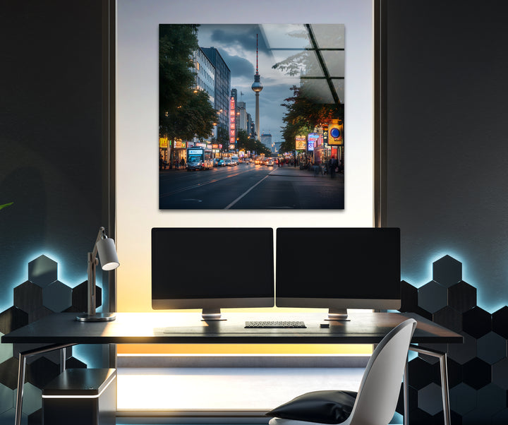 Large landscape wall art perfect for creating a focal point in any room with its grandeur and detail
