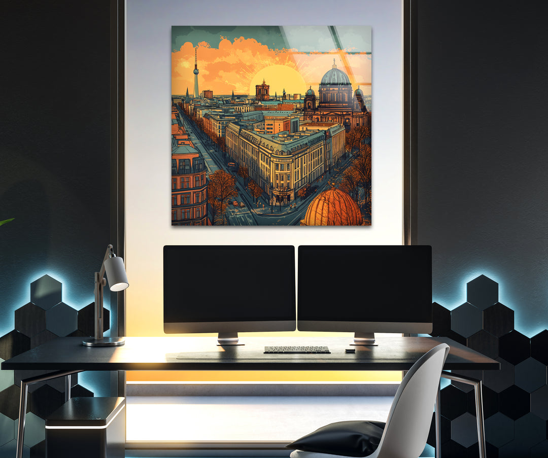 Landscape art prints offering a collection of serene and picturesque views to elevate your decor
