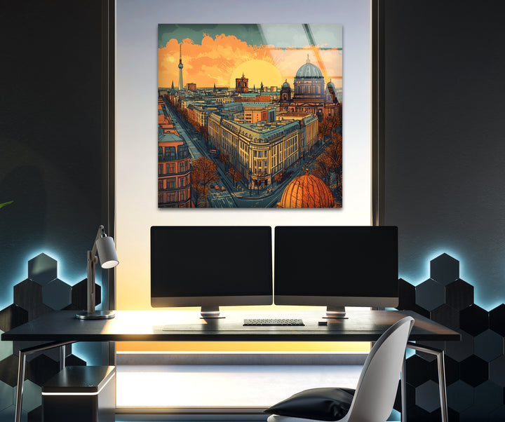 Landscape art prints offering a collection of serene and picturesque views to elevate your decor
