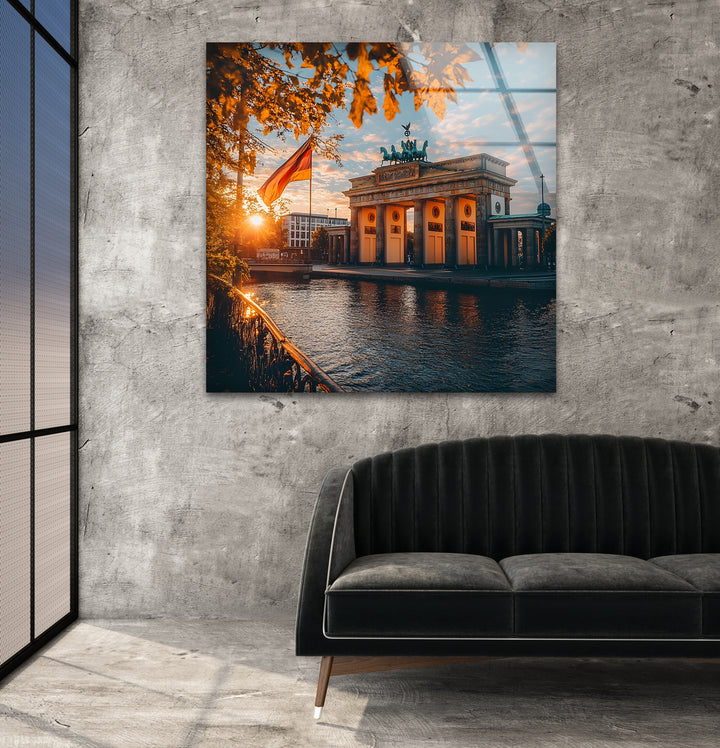 Inspiring landscape art prints featuring iconic natural landmarks and serene countryside scenes
