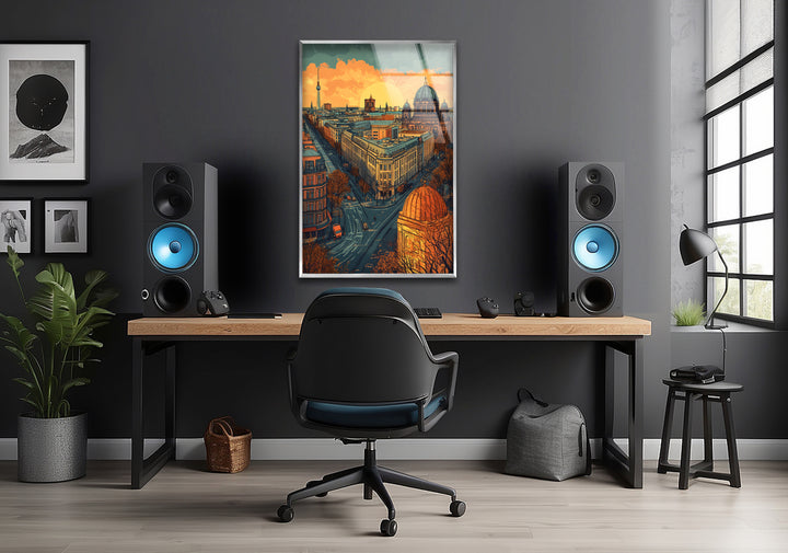 Large landscape wall art perfect for creating a focal point in any room with its grandeur and detail
