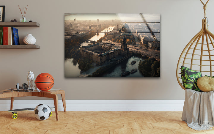 Large landscape wall art perfect for creating a focal point in any room with its grandeur and detail
