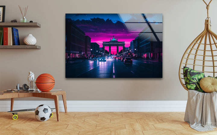 Large landscape wall art perfect for creating a focal point in any room with its grandeur and detail

