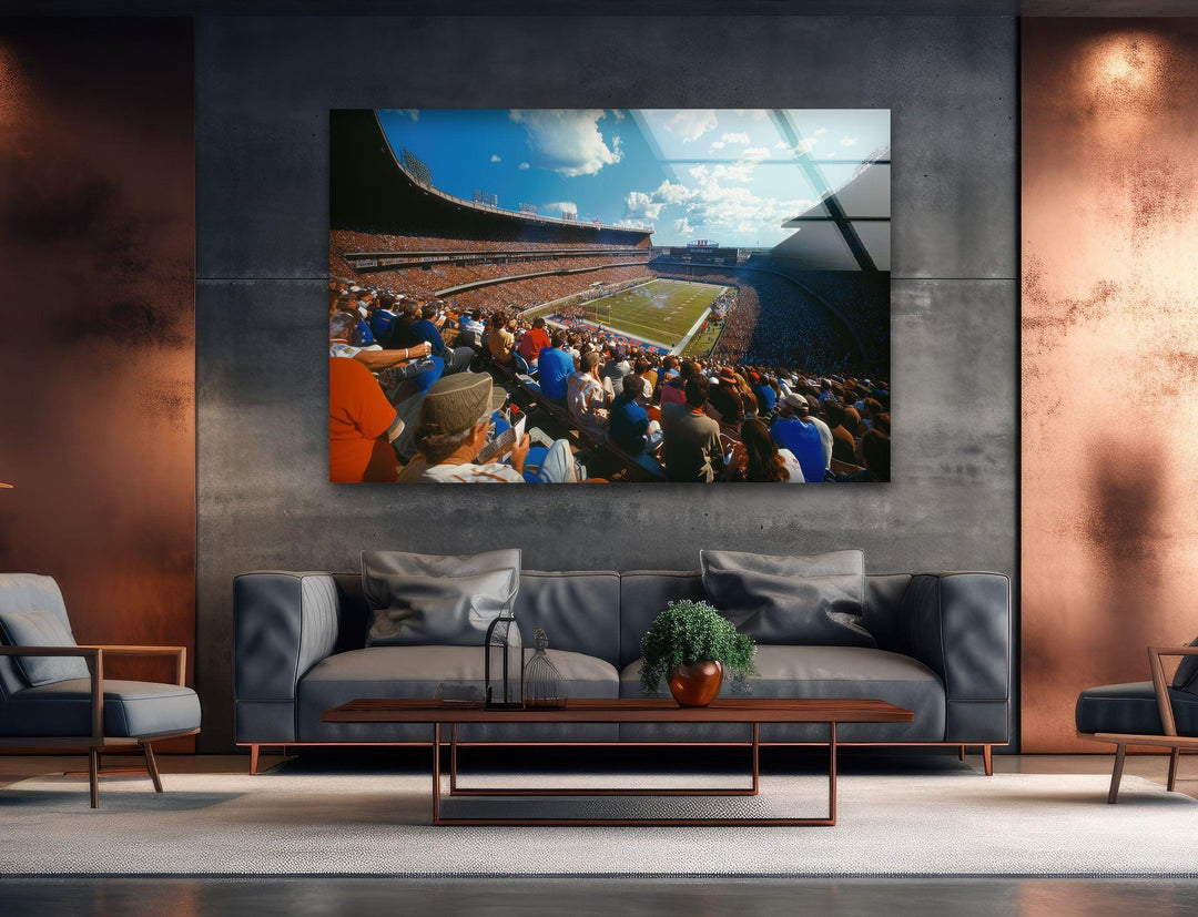 Buffalo NY Bills Glass Wall Art, glass photo prints, glass picture prints